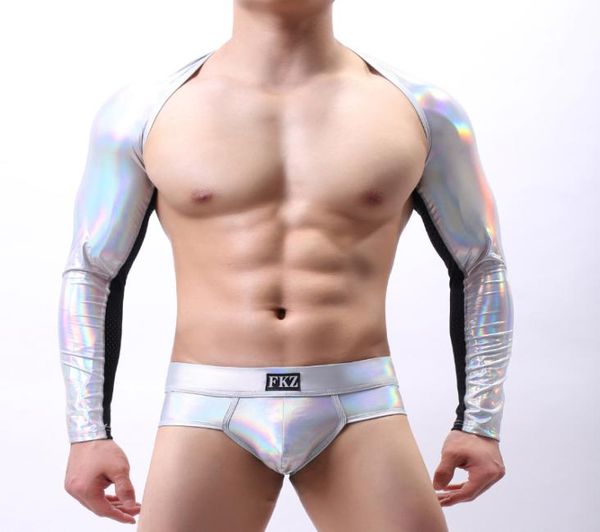 mens pu leather undershirt corset slim body shaper leotard long sleeve shoulder crop shinny t shirt gay half unders8492598, Black;brown
mens pu leather undershirt corset slim body shaper leotard long sleeve shoulder crop shinny t shirt gay half unders8492598, Black;brown