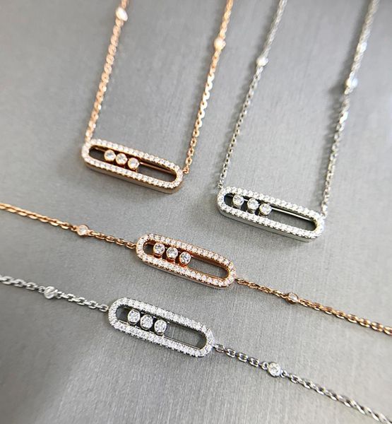 classic design move stones sliding three diamond necklace 18k rose gold sterling silver moving stones pendant8741179
classic design move stones sliding three diamond necklace 18k rose gold sterling silver moving stones pendant8741179