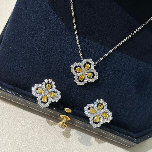 luxury jewelry set harry w brand designer sterling silver full zircon four leaf clover pendant necklace and earrings set wedding jewelry for
luxury jewelry set harry w brand designer sterling silver full zircon four leaf clover pendant necklace and earrings set wedding jewelry for