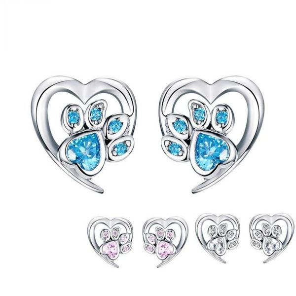 blue crystal pet paw stud earrings for girl heart shape cz footprint ear studs jewelry women design bijoux sce65432155083847552, Golden;silver
blue crystal pet paw stud earrings for girl heart shape cz footprint ear studs jewelry women design bijoux sce65432155083847552, Golden;silver