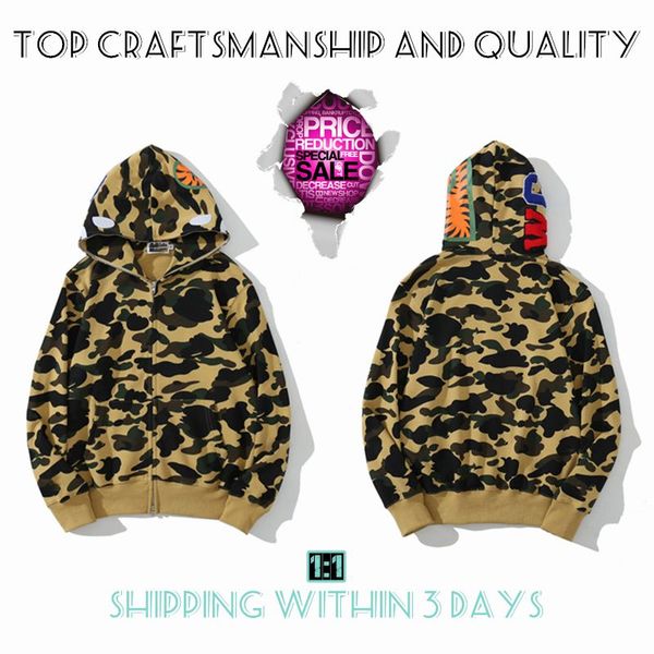 craftsmanship mens hoodies tiger full zip jacket designer men women harajuku stylist shark sweatshirt fashion co-branding camouflage double, Black
craftsmanship mens hoodies tiger full zip jacket designer men women harajuku stylist shark sweatshirt fashion co-branding camouflage double, Black