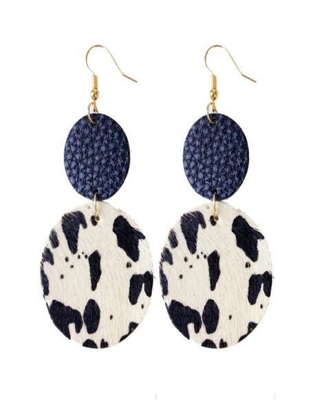 creative genuine cowhide leather dangle earrings for women bull head horse hair cow pattern round star pendant earring jewelry5499387, Silver
creative genuine cowhide leather dangle earrings for women bull head horse hair cow pattern round star pendant earring jewelry5499387, Silver