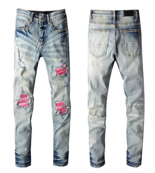 22ss designer mens jeans ripped red patch vintage style hole fashion holes jean slim motorcycle biker causal men hip hop pants siz2874501, Blue
22ss designer mens jeans ripped red patch vintage style hole fashion holes jean slim motorcycle biker causal men hip hop pants siz2874501, Blue