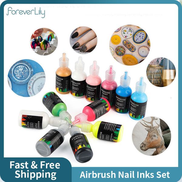 nail polish 12pcs diy airbrush nail art inks acrylic paint ink set airbrush pigments for spray art nail stencils painting nail tools 10/29ml
nail polish 12pcs diy airbrush nail art inks acrylic paint ink set airbrush pigments for spray art nail stencils painting nail tools 10/29ml