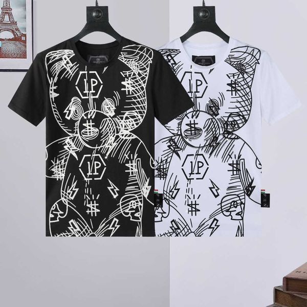 new style phillip plain men t-shirt designer pp skull diamond t shirt short sleeve dollar brown bear brand o-neck skulls paris polo081q, White;black
new style phillip plain men t-shirt designer pp skull diamond t shirt short sleeve dollar brown bear brand o-neck skulls paris polo081q, White;black
