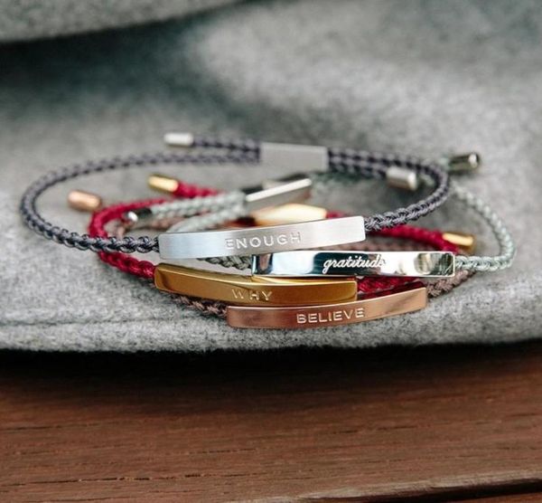 bc latest stainless steel femme adjustable linear friendship bar bracelet custom braided rope cord bracelet2794307, Black
bc latest stainless steel femme adjustable linear friendship bar bracelet custom braided rope cord bracelet2794307, Black