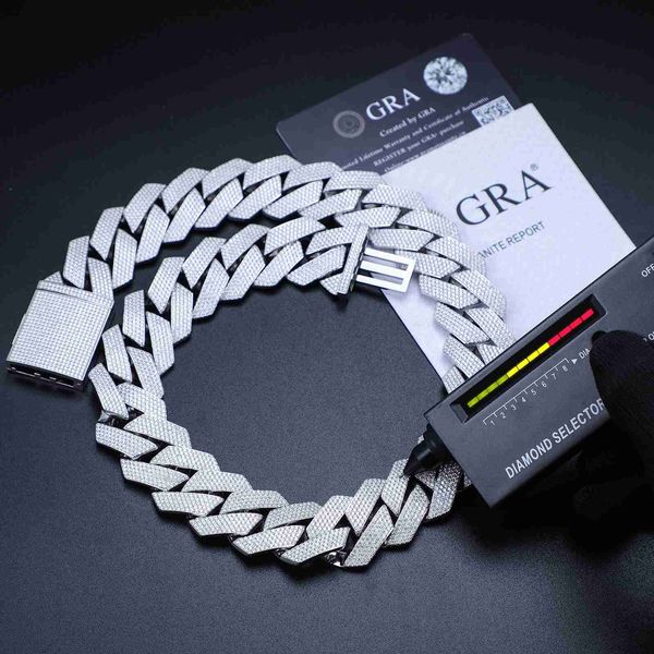 tuhe jewelry factory 27mm 5 rows vvs moissanite pass diamond tester iced out cuban link chain 925 sterling silver hip hop men
tuhe jewelry factory 27mm 5 rows vvs moissanite pass diamond tester iced out cuban link chain 925 sterling silver hip hop men