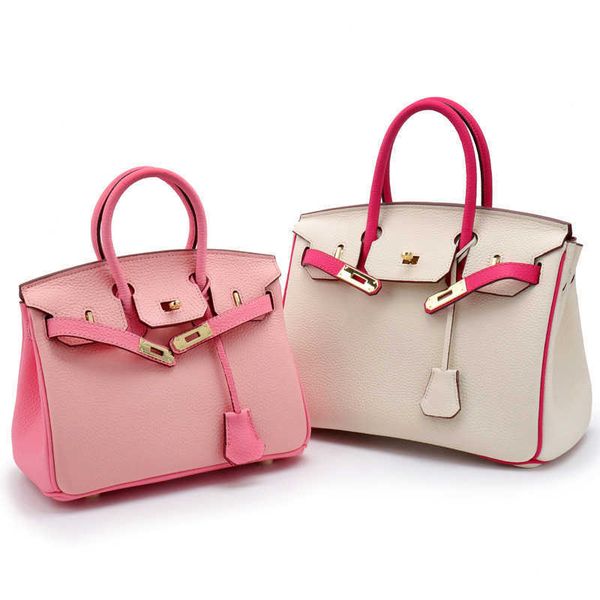brand h ermes brikis's casual handbags for women leather bag macaron color matching layer cowhide portable women's lychee pattern
brand h ermes brikis's casual handbags for women leather bag macaron color matching layer cowhide portable women's lychee pattern