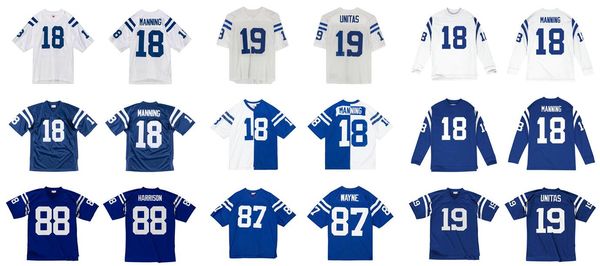 stitched football jersey 18 peyton manning 19 johnny unitas 88 marvin harrison 87 reggie wayne 1967-2006 mitchell & ness retro rugby jerseys
stitched football jersey 18 peyton manning 19 johnny unitas 88 marvin harrison 87 reggie wayne 1967-2006 mitchell & ness retro rugby jerseys