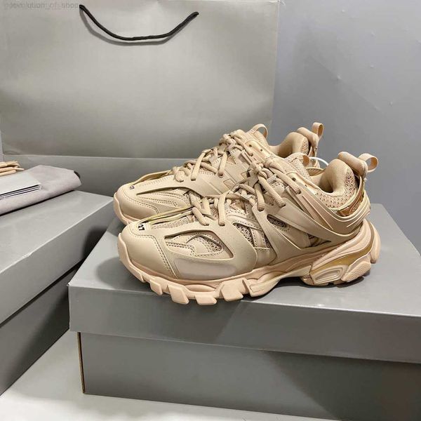 men women casual sports shoes fashion track 3 sneaker beige recycled mesh nylon sneakers r couples platform runners trainers shoe with box s, Black
men women casual sports shoes fashion track 3 sneaker beige recycled mesh nylon sneakers r couples platform runners trainers shoe with box s, Black