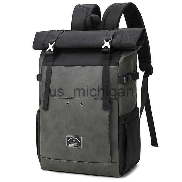 backpack new large capacity rucksack travel bag lapbackpack men back pack luggage shoulder bags roll cover men mochila bagpack j230806
backpack new large capacity rucksack travel bag lapbackpack men back pack luggage shoulder bags roll cover men mochila bagpack j230806