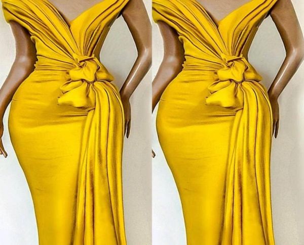 2021 stunning yellow prom dresses pleats knoted mermaid evening dress off the shoulder formal party celebrity gowns for women3224869, Black
2021 stunning yellow prom dresses pleats knoted mermaid evening dress off the shoulder formal party celebrity gowns for women3224869, Black