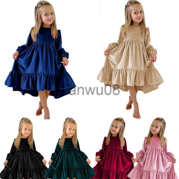 girl's dresses girls suede ruffles dresses winter kids long sleeve cotton solid dress big children fashion party princess dress girls c, Red;yellow
girl's dresses girls suede ruffles dresses winter kids long sleeve cotton solid dress big children fashion party princess dress girls c, Red;yellow
