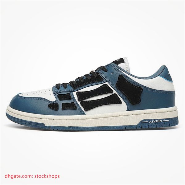 designer men athletic shoes skelet bones women black white blue green sports skeleton runner skel low casual shoes genuine leather l
designer men athletic shoes skelet bones women black white blue green sports skeleton runner skel low casual shoes genuine leather l