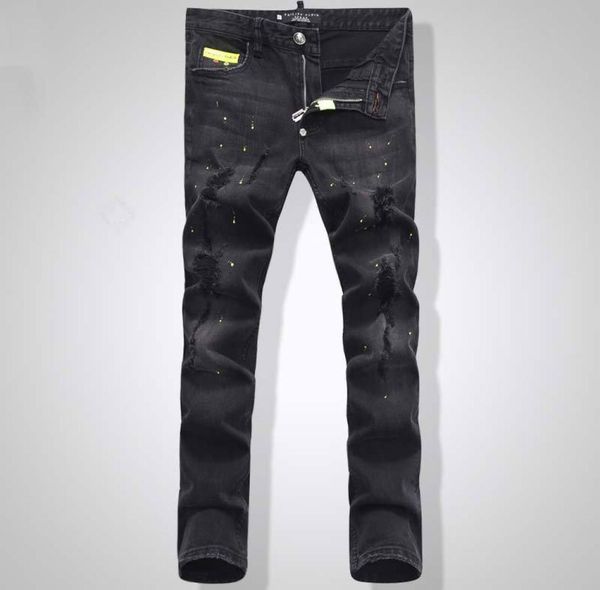 size 2838 euro fashion men black stretch jeans tidy biker denim jean paint spot damage slim fit distressed cowboy pants man yello3949062, Blue
size 2838 euro fashion men black stretch jeans tidy biker denim jean paint spot damage slim fit distressed cowboy pants man yello3949062, Blue