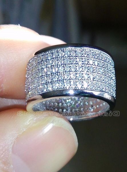 size 678910 fashion jewelry band 10kt white gold filled clear cz simulated stones wedding party womenring gift3183142, Silver
size 678910 fashion jewelry band 10kt white gold filled clear cz simulated stones wedding party womenring gift3183142, Silver