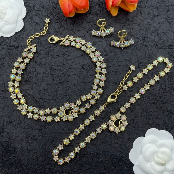 laser fashion dopamine letter glazing colorful diamond flower double layer neck chain necklace bracelet earring ring personalized jewelry we, Black
laser fashion dopamine letter glazing colorful diamond flower double layer neck chain necklace bracelet earring ring personalized jewelry we, Black