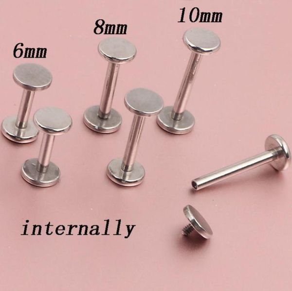 plane steel monroe lip ring stud internal thread piercing 16g 6810mm earring tragus bone stud9771727, Black
plane steel monroe lip ring stud internal thread piercing 16g 6810mm earring tragus bone stud9771727, Black
