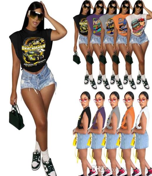 2022 womens designer cool racing printed tee sleeveless side cut tshirt3783913, White
2022 womens designer cool racing printed tee sleeveless side cut tshirt3783913, White