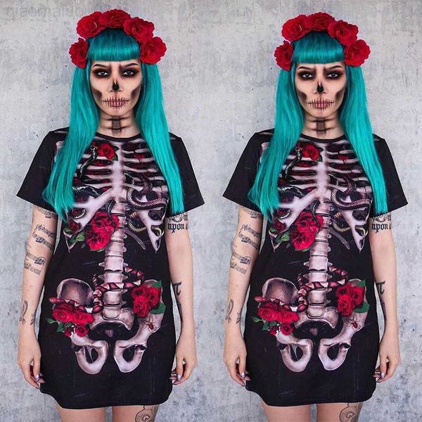 theme costume woman halloween bloody skeleton print shirts party carnival skull rose scary zombie night club t-shirt horror bride come l230, Black;red
theme costume woman halloween bloody skeleton print shirts party carnival skull rose scary zombie night club t-shirt horror bride come l230, Black;red