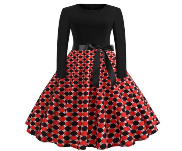 casual dresses women elegant vintage dress 2021 polka dot printed party vestidos long sleeve aline robe retro plus size5764857, Black;gray
casual dresses women elegant vintage dress 2021 polka dot printed party vestidos long sleeve aline robe retro plus size5764857, Black;gray