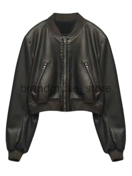 women's jackets 2023 women's vintage bomber chic cropped pu faux leather gothic racing jackets female biker motorcycle baseball co, Black;brown
women's jackets 2023 women's vintage bomber chic cropped pu faux leather gothic racing jackets female biker motorcycle baseball co, Black;brown