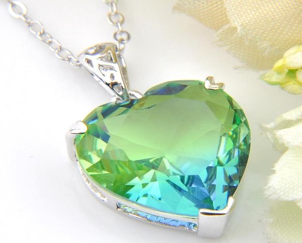 luckyshine 6pcs classic fire bicolored tourmaline pendants 925 sterling silver plated fashion necklaces pendant jewelry xmas gift8252048
luckyshine 6pcs classic fire bicolored tourmaline pendants 925 sterling silver plated fashion necklaces pendant jewelry xmas gift8252048