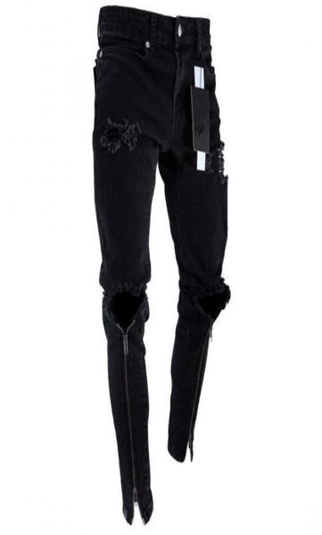 men zipper holes designer jeans black ripped slim fit represen pencil pants multi style2750612, Blue
men zipper holes designer jeans black ripped slim fit represen pencil pants multi style2750612, Blue