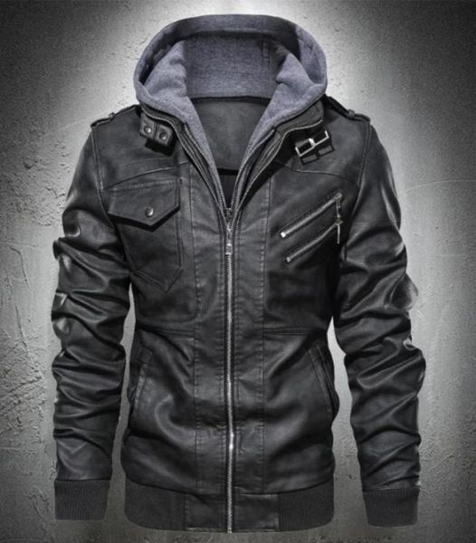 men039s fur faux men autumn leather jacket hooded motorcycle pu fashion punk style male casual fall coat57143224799345, Black
men039s fur faux men autumn leather jacket hooded motorcycle pu fashion punk style male casual fall coat57143224799345, Black