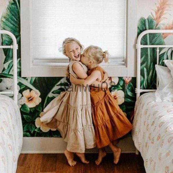 girl's dresses baby girl clothes summer 2023 solid girls dress toddler kids girl casual dress cotton linen sleeveless princess dress x0, Red;yellow
girl's dresses baby girl clothes summer 2023 solid girls dress toddler kids girl casual dress cotton linen sleeveless princess dress x0, Red;yellow