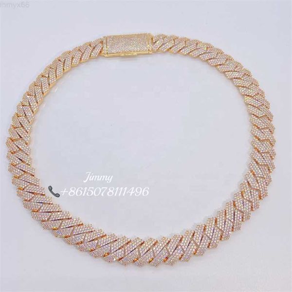 zuanfa jewelry customized 18mm width heavy iced out jewelry loose moissanite diamonds cuban link, Silver
zuanfa jewelry customized 18mm width heavy iced out jewelry loose moissanite diamonds cuban link, Silver