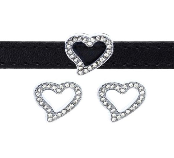 50pclot 8mm rhinestones heart slide charm fit for 8mm wristband bracelet pet collar diy accessories4028309, Bronze;silver
50pclot 8mm rhinestones heart slide charm fit for 8mm wristband bracelet pet collar diy accessories4028309, Bronze;silver