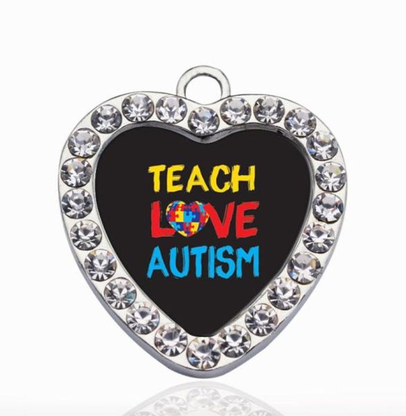 teach love autism awareness circle charm copper pendant for necklace bracelet connector women gift jewelry accessories6878366, Bronze;silver
teach love autism awareness circle charm copper pendant for necklace bracelet connector women gift jewelry accessories6878366, Bronze;silver