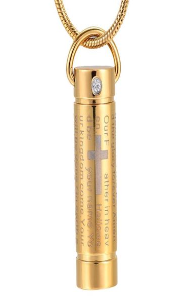 zzl157 pvd plating stainless steel cylinder keepsake memorial urn pendant with lord039s prayer engrave cremation jewlery for a4610458, Silver
zzl157 pvd plating stainless steel cylinder keepsake memorial urn pendant with lord039s prayer engrave cremation jewlery for a4610458, Silver