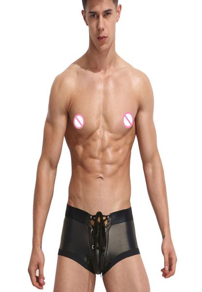 3 colors fashion low rise men boxer shorts tight faux leather shorts drawstring elastic waist briefs metallic night clubwear3895693, Black;white
3 colors fashion low rise men boxer shorts tight faux leather shorts drawstring elastic waist briefs metallic night clubwear3895693, Black;white