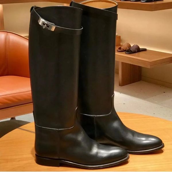 elegant kelly buckles women's tall boots ladies martin boots flats comfort knight boots sapatos mujers winter fashion booties eu35-40, Black
elegant kelly buckles women's tall boots ladies martin boots flats comfort knight boots sapatos mujers winter fashion booties eu35-40, Black