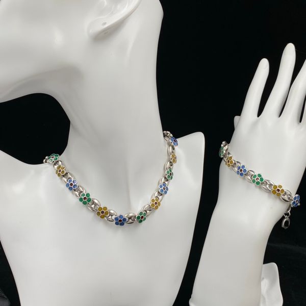 enamel flower simplicity bracelet necklaces silver choker clavicular necklace woman bracelet neck chain trend charm jewelry couple gift with
enamel flower simplicity bracelet necklaces silver choker clavicular necklace woman bracelet neck chain trend charm jewelry couple gift with