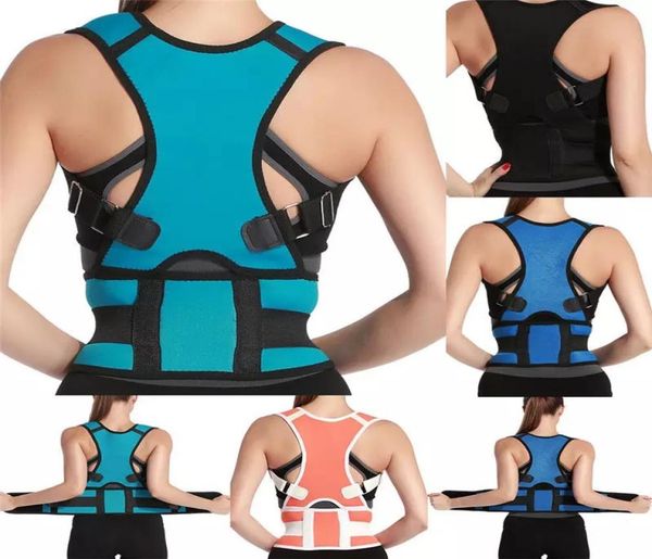 posture corrector back brace shoulder support trainer for pain relief fully adjustable clavicle belt straightener2048539, Black;blue
posture corrector back brace shoulder support trainer for pain relief fully adjustable clavicle belt straightener2048539, Black;blue