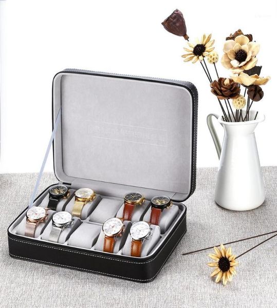 watch boxes cases 2021 special for travel sport protect 10 grids pu leather wristwatch box casezipper jewelry storage bag box11953344, Black;blue
watch boxes cases 2021 special for travel sport protect 10 grids pu leather wristwatch box casezipper jewelry storage bag box11953344, Black;blue