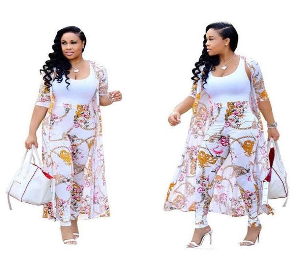 new graceful floral print casual 2 piece set women summer high waist skinny long pants and half sleeve maxi long cardigan4544824, White
new graceful floral print casual 2 piece set women summer high waist skinny long pants and half sleeve maxi long cardigan4544824, White