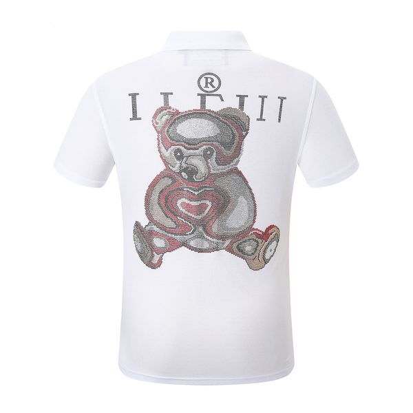 new pp men's polo shirt summer skull diamond phillip plain short sleeve designer t shirt harajuku tee brand skulls print streetwear pp, White;black
new pp men's polo shirt summer skull diamond phillip plain short sleeve designer t shirt harajuku tee brand skulls print streetwear pp, White;black