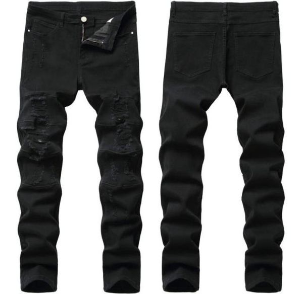 black jeans men039s pants fashion streetwear holes washed men denim pants 2020 new feet stretch male straight slim ripped jeans8486041, Blue
black jeans men039s pants fashion streetwear holes washed men denim pants 2020 new feet stretch male straight slim ripped jeans8486041, Blue