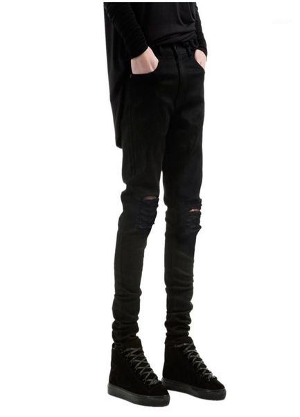men039s jeans fashion brand men black skinny ripped stretch slim hip hop swag denim motorcycle biker pants jogger12610980, Blue
men039s jeans fashion brand men black skinny ripped stretch slim hip hop swag denim motorcycle biker pants jogger12610980, Blue