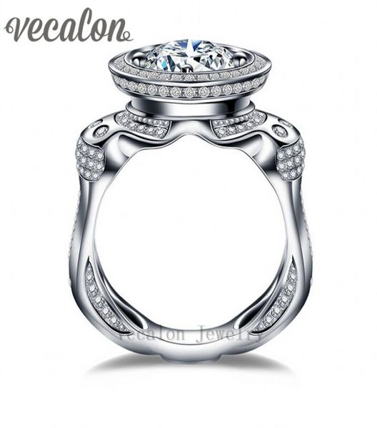 vecalon luxury engagement wedding band ring for men 3ct simulated diamond 220pcs small cz 925 sterling silver male party ring4046777, Slivery;golden
vecalon luxury engagement wedding band ring for men 3ct simulated diamond 220pcs small cz 925 sterling silver male party ring4046777, Slivery;golden