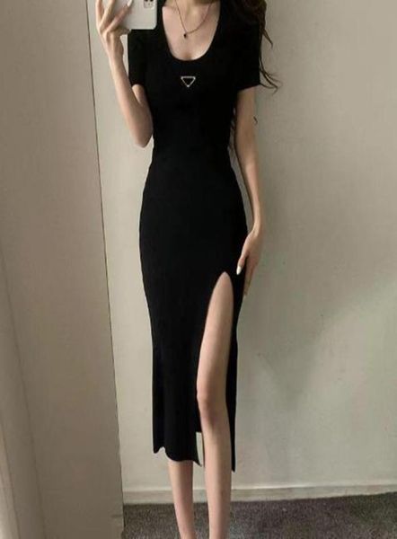 woman clothing casual dresses short sleeve summer womens dress slit skirt outwear slim style with budge designer lady dresses2970019, Black;gray
woman clothing casual dresses short sleeve summer womens dress slit skirt outwear slim style with budge designer lady dresses2970019, Black;gray