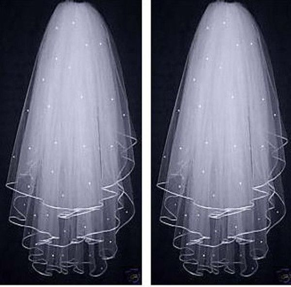 new 3t whiteivory elbow wedding bridal veil beading comb pearls on bridal veils ribbon edge7390411, Black
new 3t whiteivory elbow wedding bridal veil beading comb pearls on bridal veils ribbon edge7390411, Black
