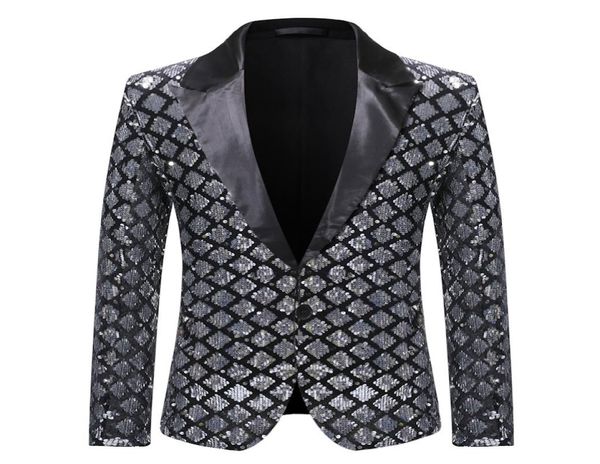 mens sliver sequins plaid suit blazer jacket slim fit one button blazer men dj club stage singer suit jacket male hombre4959058, White;black
mens sliver sequins plaid suit blazer jacket slim fit one button blazer men dj club stage singer suit jacket male hombre4959058, White;black