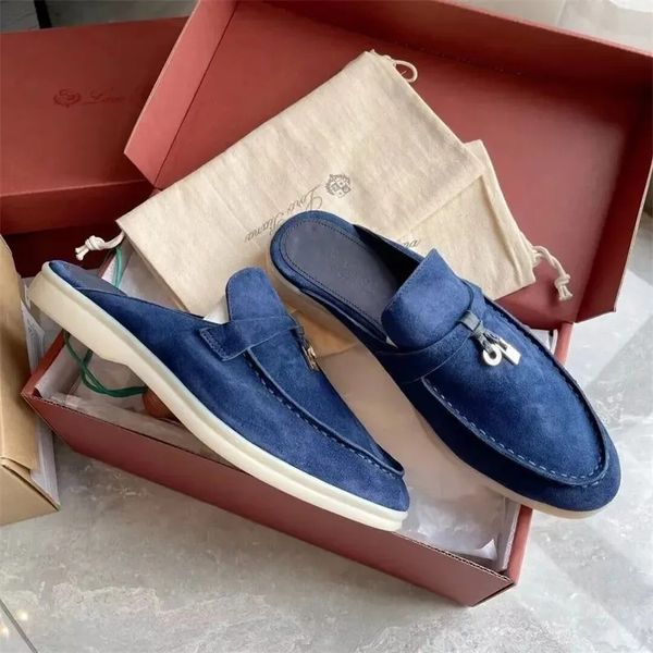 casual slippers for men womens loro casual shoes classic sandals loafers shoes flat slides slipper designers high elastic beef tendon bottom, Black
casual slippers for men womens loro casual shoes classic sandals loafers shoes flat slides slipper designers high elastic beef tendon bottom, Black
