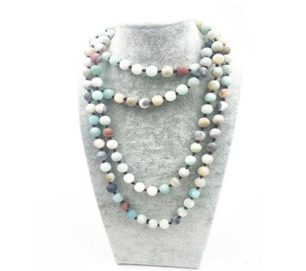 st0321 matte amazonite necklace boho frosted amazonite necklace 60 inches knotted frosted amazonite stone necklace selling7016519, Silver
st0321 matte amazonite necklace boho frosted amazonite necklace 60 inches knotted frosted amazonite stone necklace selling7016519, Silver