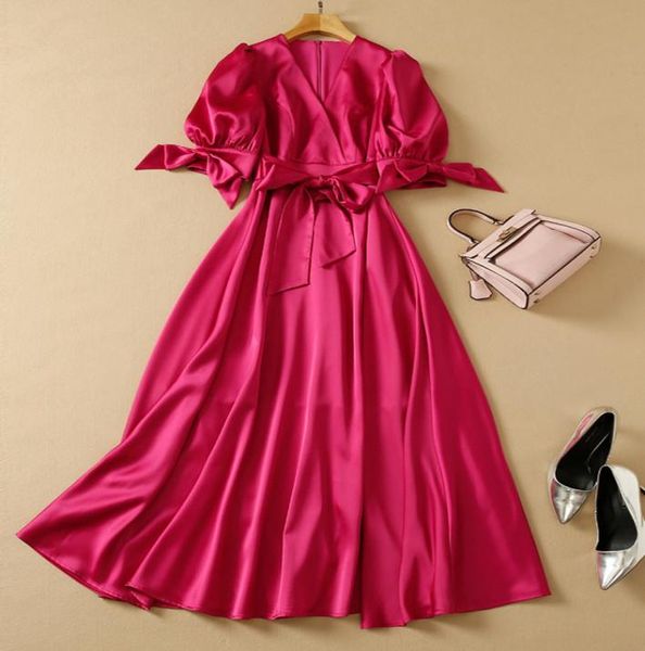 luxury designer satin maxi dresses for women summer 2022 elegant bowknot v neck long party vestidos evening gown fashion2270112, Black
luxury designer satin maxi dresses for women summer 2022 elegant bowknot v neck long party vestidos evening gown fashion2270112, Black